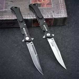 Neu 20NQL Glasfasergriff 8Cr13MoV Klinge taktisches Taschenklappmesser - Bild 1 von 7
