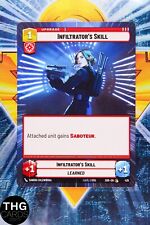 Infiltrators Skill 429 Common Hyperspace Star Wars Unlimited Card