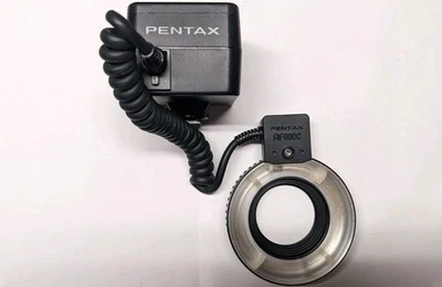 Pentax AF 080C Flash, Complete With Control Unit And Cable,Tested, Free Shipping - Image 1 of 4