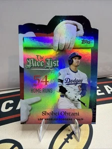2025 Topps Holiday Shohei Ohtani #MNL-1 “Making The Nice List” Insert Dodgers - Picture 1 of 2