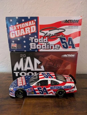 Todd Bodine #54 National Guard 2003 Taurus 1:24 Nascar Action Diecast Model - Image 1 of 4