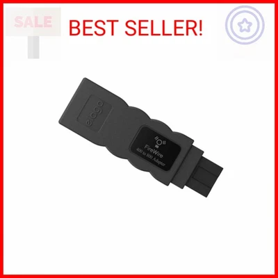 elago FireWire 400 to 800 Adapter (Black) for Mac Pro, MacBook Pro, Mac mini, iM - Image 1 of 2