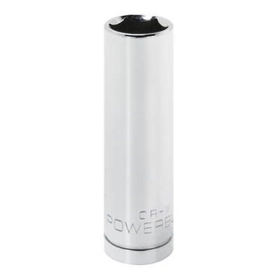 Powerbuilt 1/2 Inch Drive x 16 MM 6 Point Deep Socket - 642210 - Image 1 of 4