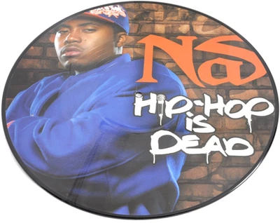 Nas ‎– Hip Hop Is Dead Def Jam 2007 Eu Orig (Picture Disk/Vg+/Vg+)/1184 - Photo 1/4