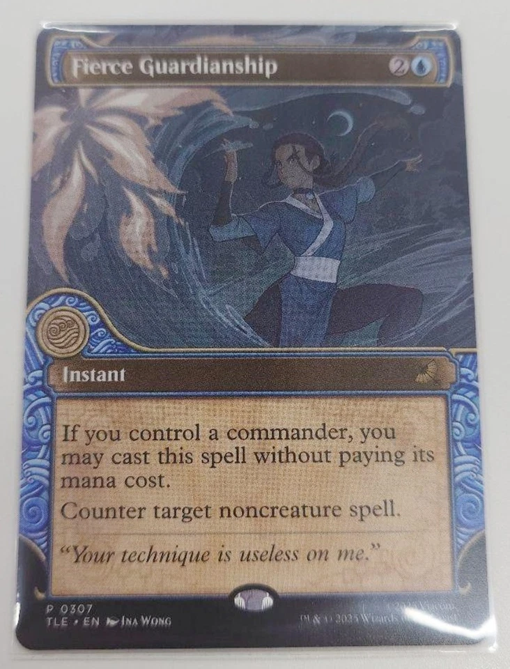 MTG Fierce Guardianship TLE 0307 Avatar The Last Airbender Eternal English Ver - Image 1 of 1