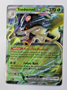 Pokemon Toedscruel ex 022/197 Obsidian Flames Double Rare Holo NM - Picture 1 of 7