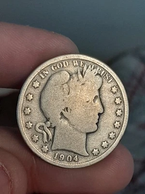 1904 Barber Half Dollar #1 - Image 1 of 4