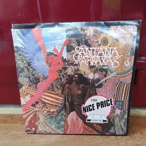 Santana Abraxas UK Reissue Vinyl Record Album LP Ex/VG+ - Picture 1 of 5