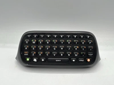 Oficial Microsoft Xbox 360 Chatpad Negro Controlador Teclado Accesorio Foto 1 de 3