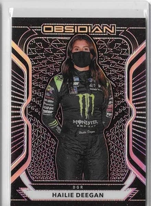 2021 Panini Chronicles Obsidian Hailie Deegan  - Picture 1 of 1