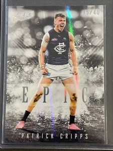 Select Footy Stars Epic Black Patrick Cripps (15/40) Carlton Blues 2025 - Imagen 1 de 2