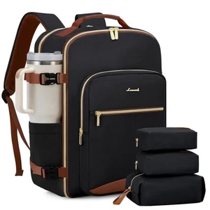 40L Travel Backpack for Women & Men, Large Carry on Backpack for Airplanes wi... - Picture 1 of 9