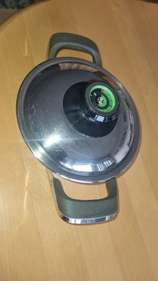 AMC  Topf, Kochtopf mit Deckel und Visiotherm 1,1 L 16cm Durchmesser  - Bild 1 von 3