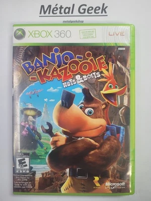 Banjo-Kazooie Nuts & Bolts Xbox 360 CIB EN/FR Tested Free Shipping in Canada !! - Image 1 of 4