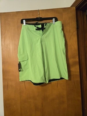 Bañador Burnside verde neón talla 34 nuevo con etiquetas Foto 1 de 4