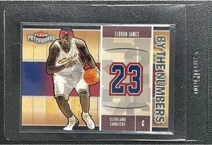 LEBRON JAMES 2003-04 FLEER PATCHWORKS #12BTN ROOKIE BY THE NUMBERS RC CAVALIERS - Bild 1 von 2