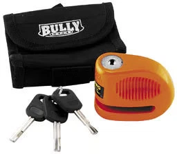 Bully Locks LIL Bully Disc Lock 5.5mm - Orange DISC ORG 1 5.5 mm DISC ORG 1 - Image 1 of 3