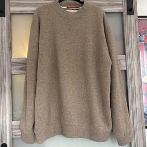 Wunderschöner Shanghai Tang Herren Camel Pullover, Gr. XXL, 💯 Kaschmir/Seide gefüttert - Bild 1 von 12