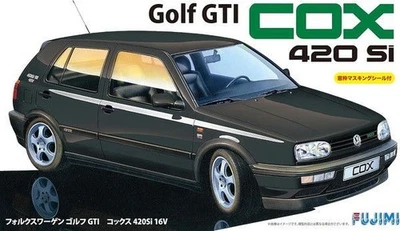 Kit modellino Fujimi scala 124 VW Golf COX 420Si 16V assemblaggio richiesto - Immagine 1 di 2