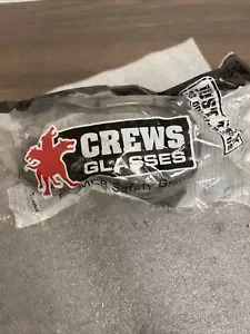 Crews Safety Goggles P/N 2310 AF. Clear Land. Rubber Strap - Picture 1 of 4