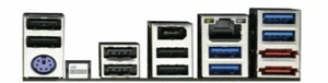 OEM I/O Shield For ASRock X79 EXTREME9 IO Backplate - Bild 1 von 1