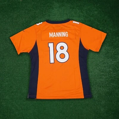 Camiseta Peyton Manning Denver Broncos NFL Nike Naranja Niñas Foto 1 de 4