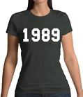 1989 College Style - Womens T-Shirt - Musician Birthday Gig Love Taylor