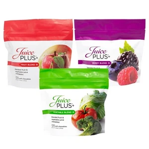 JUICE PLUS+ Combo - 360Fruit , Vegetable & Berry Gummy Chewables - Picture 1 of 6