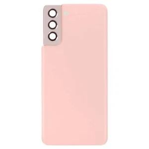 Back Glass with Camera Lens for Samsung Galaxy S21+ Pink Aftermarket - Picture 1 of 2