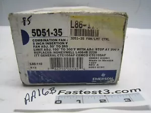 WHITE-RODGERS 5D51-35 Fan & limit Control 5" insertion - Picture 1 of 2