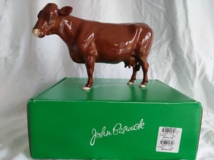 BESWICK RED POLL COW - MODEL NO. 4111 Rare breed - Picture 1 of 9