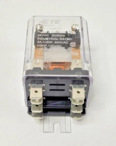 Potter & Brumfield TE Connectivity KUP-11A5K-24 Industrial Rated Relay 10 Amp 24 - Picture 1 of 11