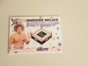 Event-Used relic WWE Ringside Relic Carlito - Picture 1 of 1