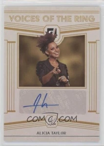 2023 WWE/NXT PANINI "ALICIA TAYLOR" AUTO INSERT WRESTLING TRADING CARD - V/G - Picture 1 of 2