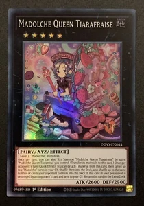 Madolche Queen Tiaradraise - INFO-EN044 - Súper Raro - Yugioh TCG - Imagen 1 de 3