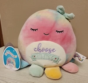 Squishmallow 8" Opal "Choose Kindness" Octopus Sensory Plush KellyToy L4 - Picture 1 of 5