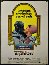 ABOMINABLE DR PHIBES 1971 ORIG 30X40 MOVIE POSTER VINCENT PRICE JOSEPH COTTEN