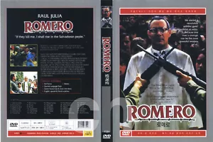 ROMERO (1989) - John Duigan, Raul Julia, Richard Jordan DVD NEW - Imagen 1 de 1