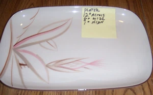 PLATO DE SERVICIO LG Flor de Dragón Winfield China Cerámica CAL. 12X9 - Imagen 1 de 2