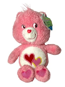2004 Care Bear “Love A Lot” Special Edition Fluffy Lil' Bear Series 2, Tags 10” - Picture 1 of 3