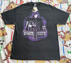 Undertaker ""Lord of Darkness"" T-shirt WWF/WWE 2002 XL VINTAGE uomo Deadman originale - Foto 1 di 5