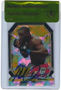 Phil Davis Signed 2011 Topps UFC Finest Atomic Refractors Card #FAR-9 BAS COA - Picture 1 of 12