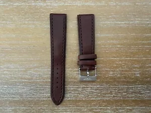 100% AUTHENTIC NEW BREITLING BROWN LEATHER STRAP FOR BENTLEY 24-20mm 479X - Picture 1 of 4