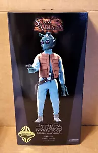 Star Wars GREEDO Bounty Hunter w/Wanted Poster 1/6 Figure SIDESHOW Exclusive - Picture 1 of 8