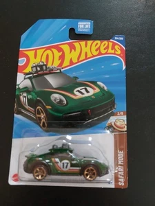 Hot Wheels Safari Mode Series Porsche 911 Rallye, nuevo en paquete - Imagen 1 de 3