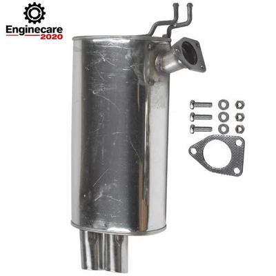 Exhaust Rear Muffler fits 2007-2013 Mitsubishi Outlander 3.0L Stainless Steel - Image 1 of 4