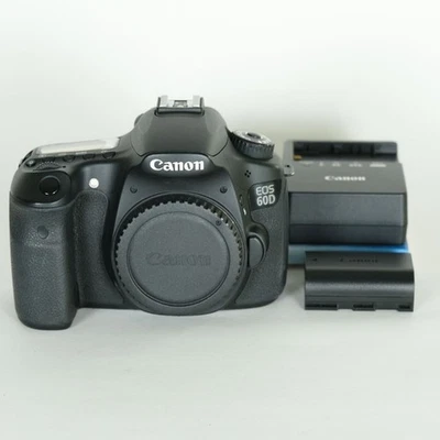 Canon EOS 60D DSLR Camera Body with Vari-angle LCD Used - Image 1 of 4