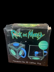 Taza Rick & Morty - Caja Meeseeks Taza de café 3D - Entretenimiento surrealista - Imagen 1 de 7