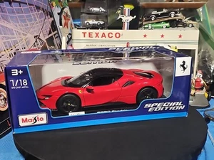 VINTAGE MAISTO FERRARI SF90 STRADALE EXOTICA SPORTS BEAUTIFUL VERY NICE CAR ๐ - Picture 1 of 24