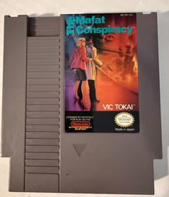The Mafat Conspiracy Nintendo NES Entertainment System Video Game Cartridge